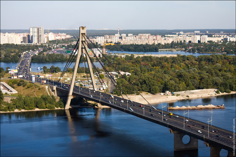Московский мост, Киев / Мовсковський міст, Київ
